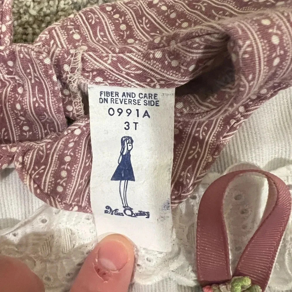 Vintage 3 T Miss Quality toddler dress - Picture 4 of 5